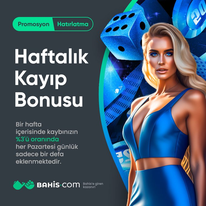 Bahiscomg's tweet photo. Bahis•com'dan haftalık kaybına ücretsiz bonus!

➡️Hafta Boyunca  kayıp mı yaşadın haydi bonusunu unutma sende al sende kazan❕

✔️Bitmeyen fırsatlar❗️

✔️Bitmeyen Kazanç❗️

✅ Bahiscom Güncel Giriş Adresi :https://t.co/jR9bvjkoeA

#bahiscom #LINK #guncellink https://t.co/ITBLYprF9j