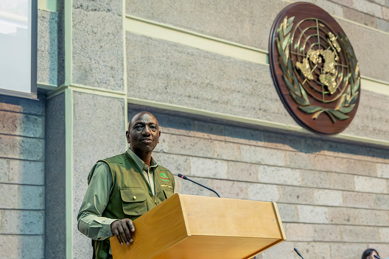 If we do nothing by 2060, we will produce 1 billion tonnes of plastic. 

Plastic pollution is an "existential threat to life, human or otherwise on Earth. It is time to stop this, and you are the negotiators who will make it happen." 

<a href="/WilliamsRuto/">William Samoei Ruto, PhD</a> 

#INC3 #PlasticsTreaty
