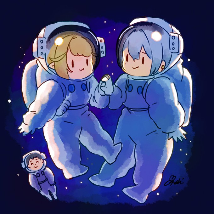 「multiple girls space」 illustration images(Latest)
