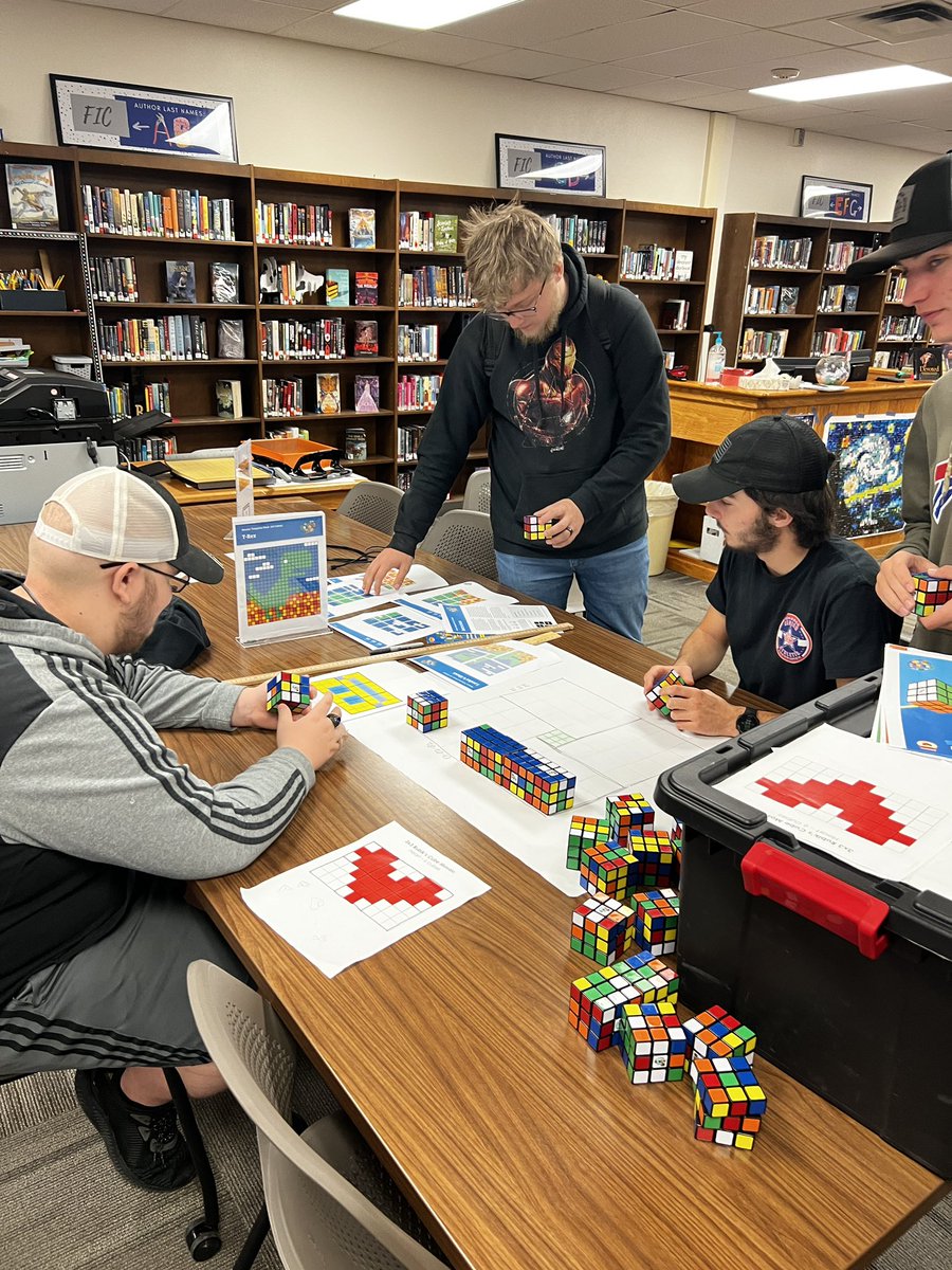 Kendall High School Library tweet media