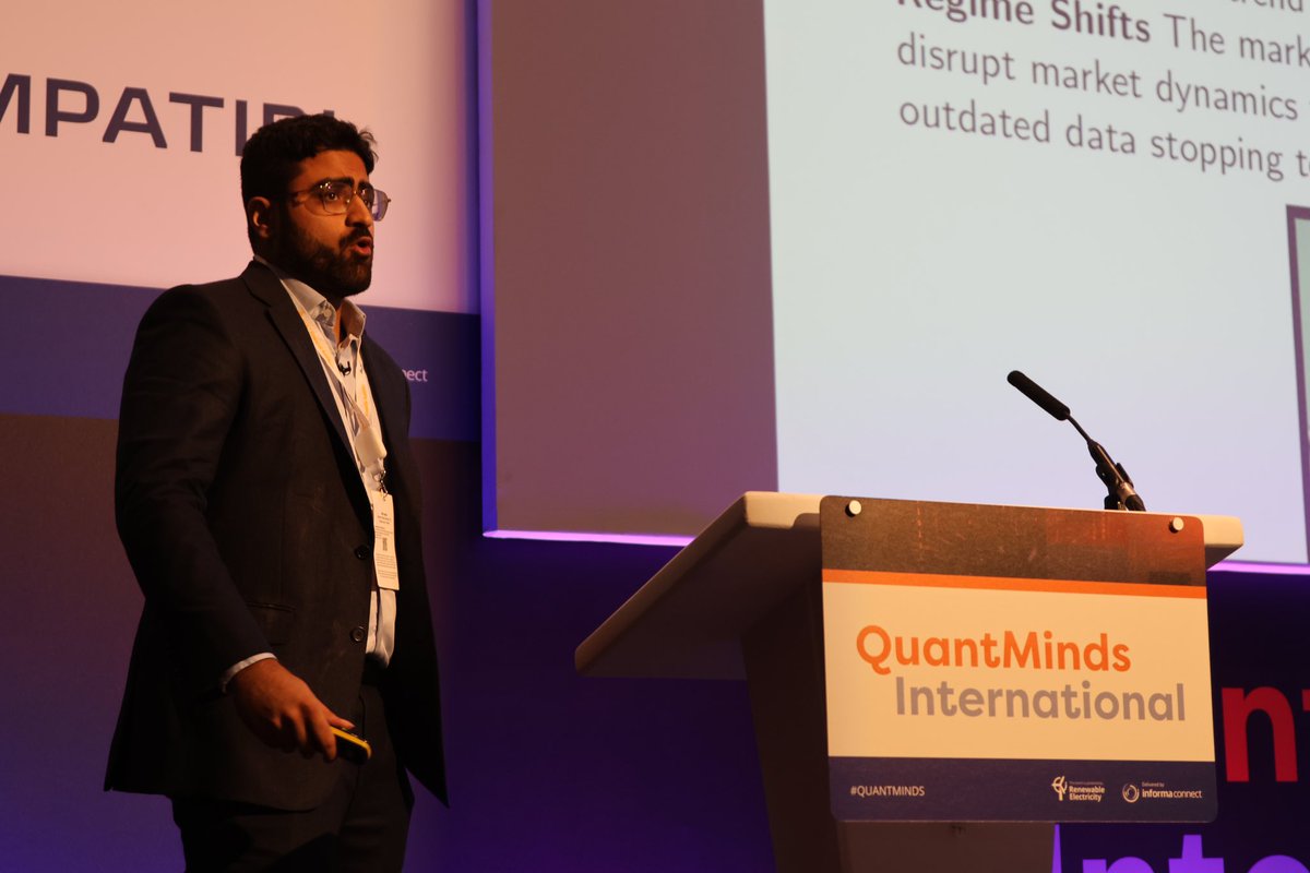 saeedamenfx's tweet photo. Revant Nayar talking about financial markets from a physicists point of view @QuantMinds #QuantMinds https://t.co/PloTdf5l65