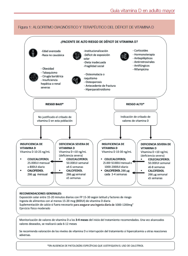 sefh_'s tweet photo. 📔👴💊Guía de buena práctica clínica en geriatría @seggeriatria Vitamina D en adulto mayor

👉Factores relacionados con déficit
👉Papel en fragilidad y sarcopenia
👉Vit D y salud CV
👉Algoritmo diagnóstico y terapéutico...

https://t.co/fDmZHmNyEU https://t.co/sy6c3rVX3o