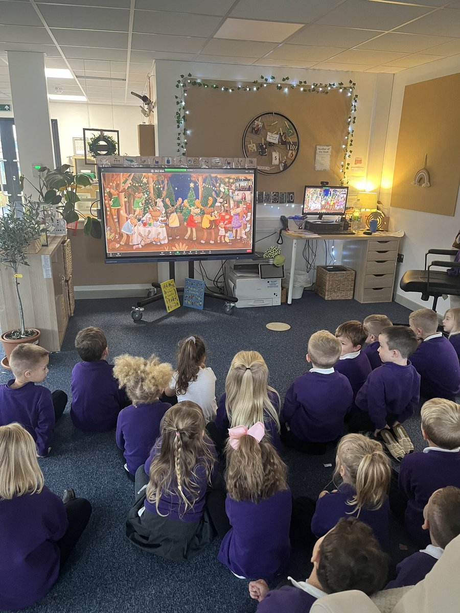 Today we were so excited to speak with author <a href="/EmilyLloydGale/">Emily Lloyd-Gale</a> who read us her brand new story ‘The Moose That Saved Christmas’ and we LOVED IT! 🌟 #bsps #bspsReception #bspsEyfs #bspsReading