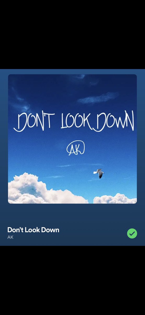 <a href="/iamtherealak/">AK</a> 

Just wanted to say that while I think you’re talented with every song you drop, this one is BY FAR my personal favorite!!!

#ak_dontlookdown