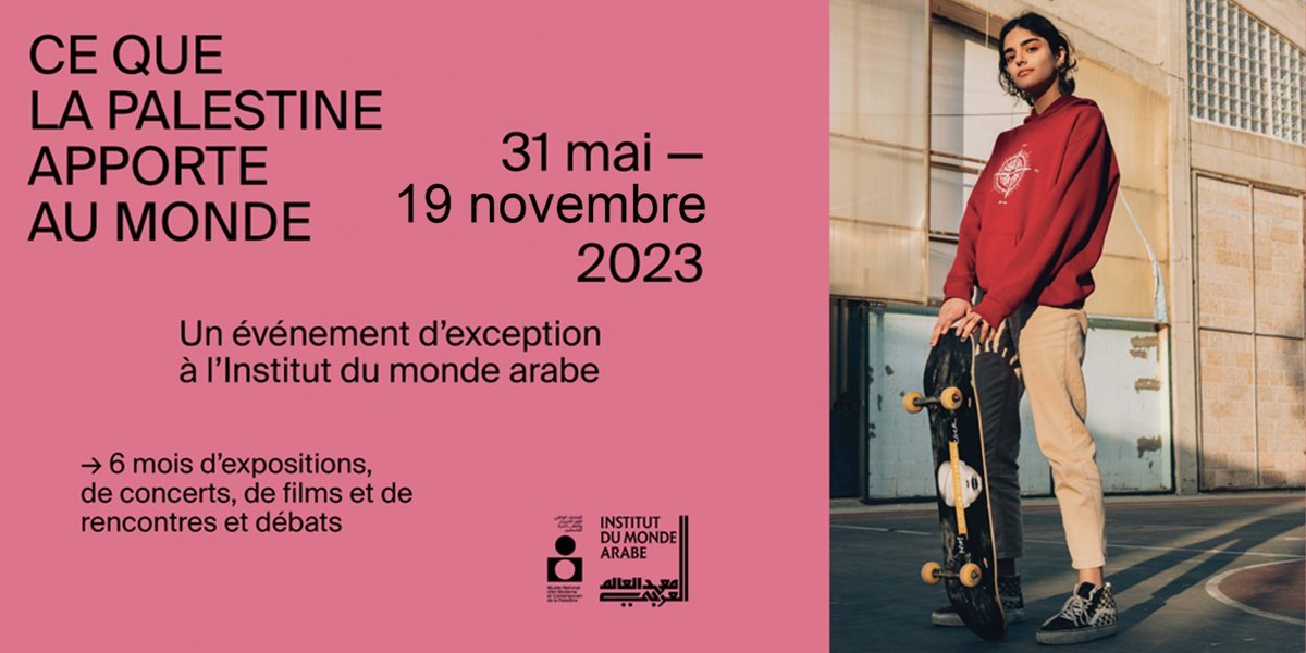 Vous aimez ? 
On prolonge !

L’exposition "Ce que la #Palestine apporte au monde" qui a ouvert ses portes le 31 mai remporte un succès médiatique et populaire. 50 % de ses visiteurs sont des jeunes de moins de 26 ans qui souhaitent comprendre, s’informer, découvrir et... 1/4