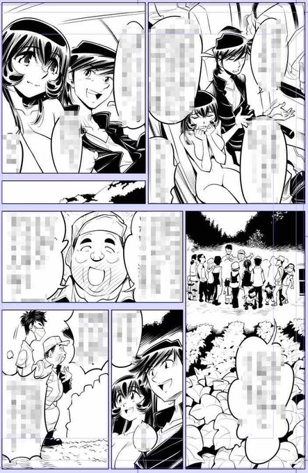 今月はかなりダメダメな感じですがダメダメなりに頑張ります💪😄💪

今日描いた絵 1909個目
●ヤバい!! ハダカで電車に乗っちゃった～ほとんどモロ出しボディペインティング～
仮タイトル 「掘れ掘れアンアン」     
https://t.co/0BGGK8hZVj 