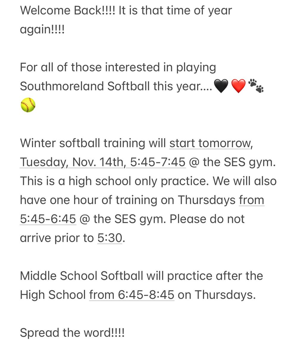 We’re back!!!🥳 
If you plan on playing, please let a coach know.. or just DM us on here! 
<a href="/SHSAthletics4U/">SHS Athletics</a>
