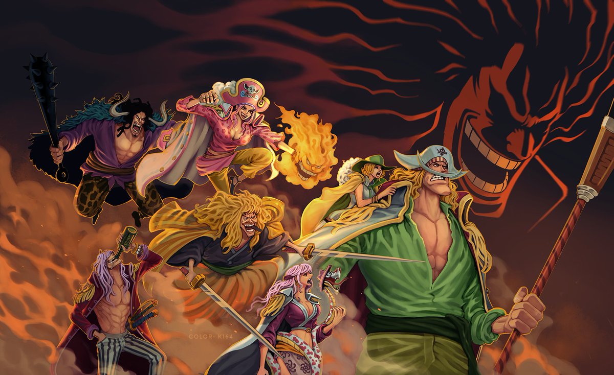 K16416's tweet image. π³π¦ππ¦π¦π·π²
Rocks Pirates on God Valley.
#Rocks
#ONEPIECE