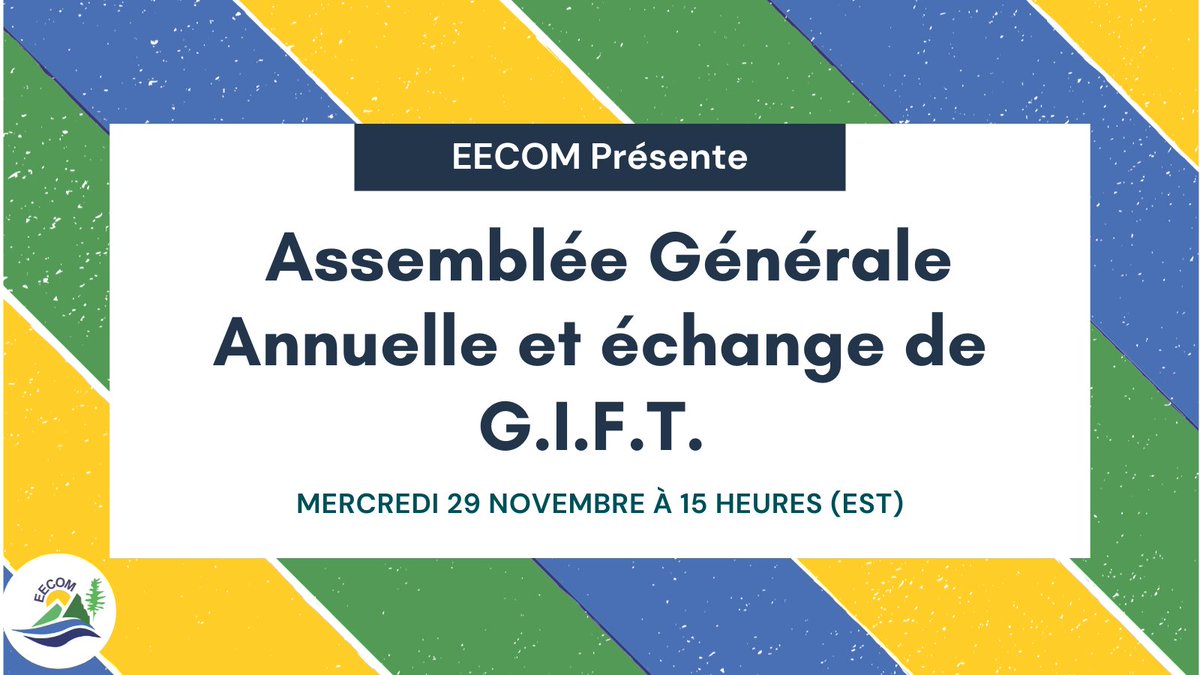 Our AGA is happening next week! Have you registered yet? Notre AGA a lieu la semaine prochaine ! Vous êtes-vous déjà inscrit ?

Register here - Inscrivez-vous ici
us02web.zoom.us/meeting/regist…