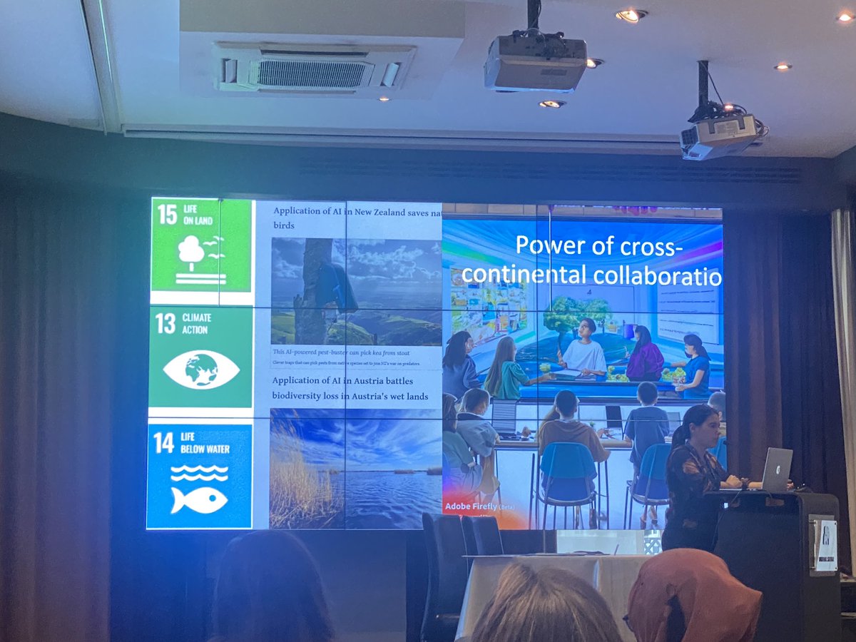 One of the wonderful opportunities of coming together with a diverse range of educators is the way we are able to collaborate substantively to identify and address equity and inclusivity. There are wonderful conversations around the transformational skills students need. #ASEFEdu