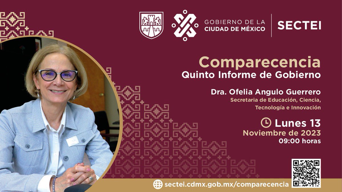 OfeliaAngulo_'s tweet image. #QueNoSeTePase 

Está por iniciar la comparecencia ante el @Congreso_CdMex como parte de la glosa del Quinto Informe de @GobCDMX.

Sigue la transmisión #EnVivo

sectei.cdmx.gob.mx/comparecencia

#ComparecenciaSECTEI
#QuintoInforme