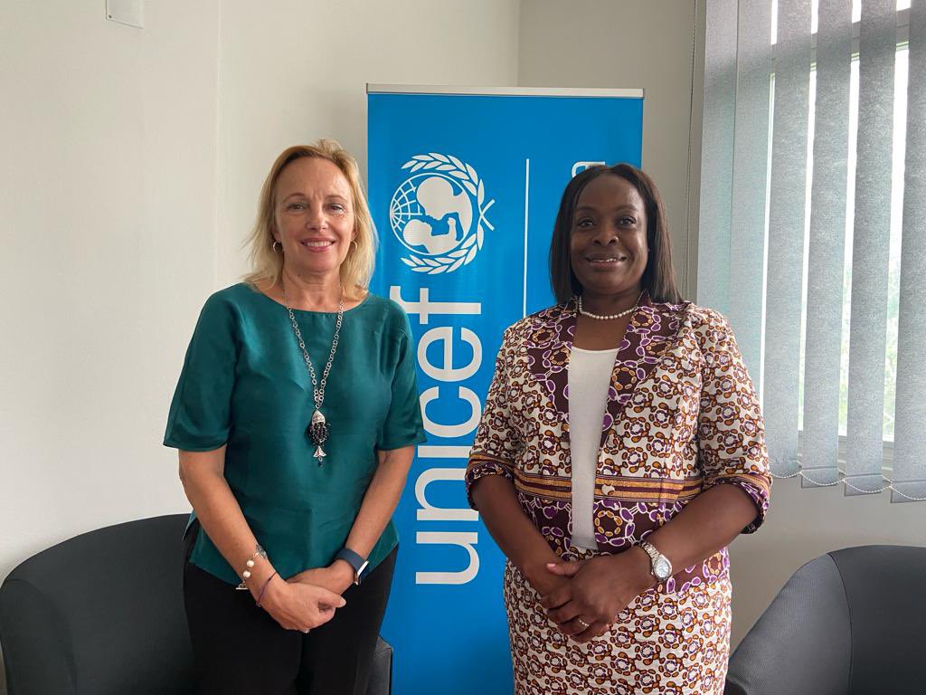 Very pleased to meet with @NanthalileM, Chief of Africa Region @PATHtweets today. I congratulated PATH for 10 years of innovating for equitable health in Mozambique. A key partner for UNICEF on ECD, nutrition & community health. We look forward to continued collaboration.