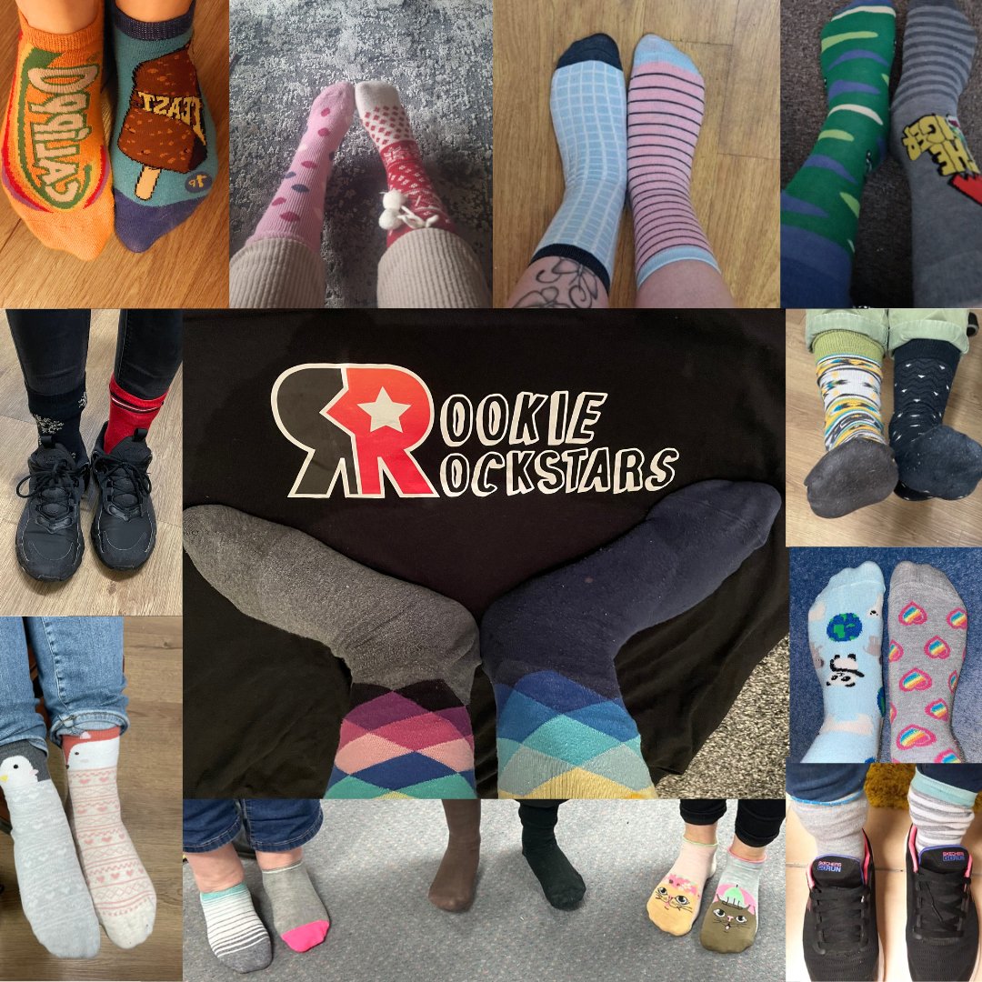 rookierockstars's tweet photo. ❗️Bullies Ain’t Big ❗️

We are joining many others who celebrate #oddsocksday a day dedicated to celebrating individuality and was created for #antibullyingweek

Anti-bullying is vital to what we do so let’s show some support.. go on, show us your odd socks, here are ours 🧦 https://t.co/Tx69vIsAox