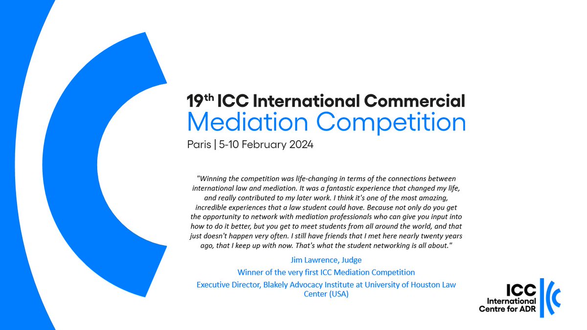 ICC Mediation tweet media