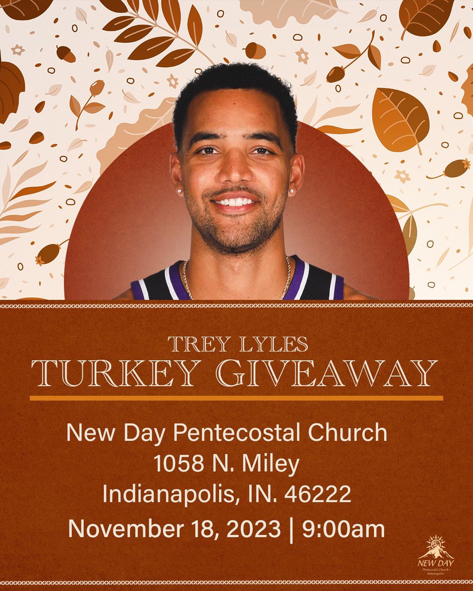 Indy come out this Saturday for the annual thanksgiving giveaway. For all in need 🙏🏽