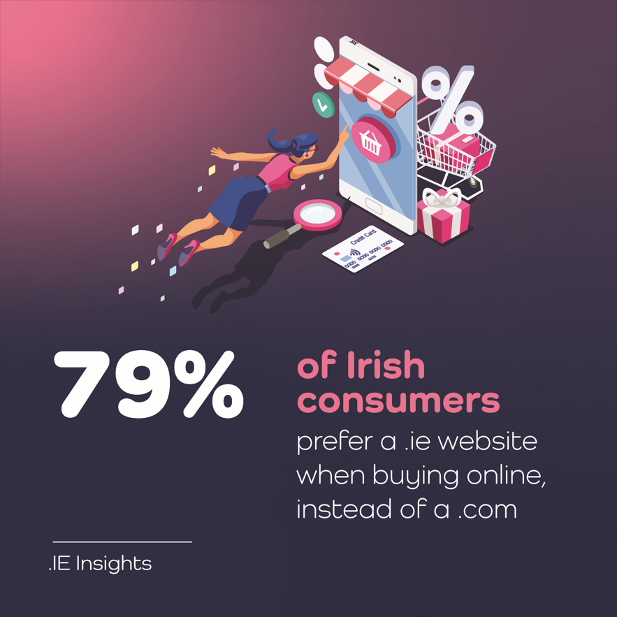 With a .ie website address, consumers know they can trust your  business.💙

Every .ie applicant's identity is checked and validated at the   point of registration. Registering your .ie domain is easy and fast 👉  bit.ly/351sW3w. 

It's the #obviouschoice.