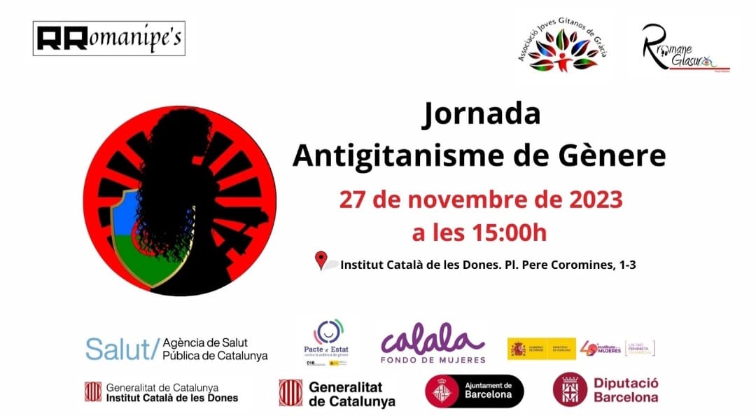 Os esperamos en las Jornadas de antigitanismo de género.
27 de noviembre a las 15:00
Pronto publicaremos el programa.
#OpreRoma