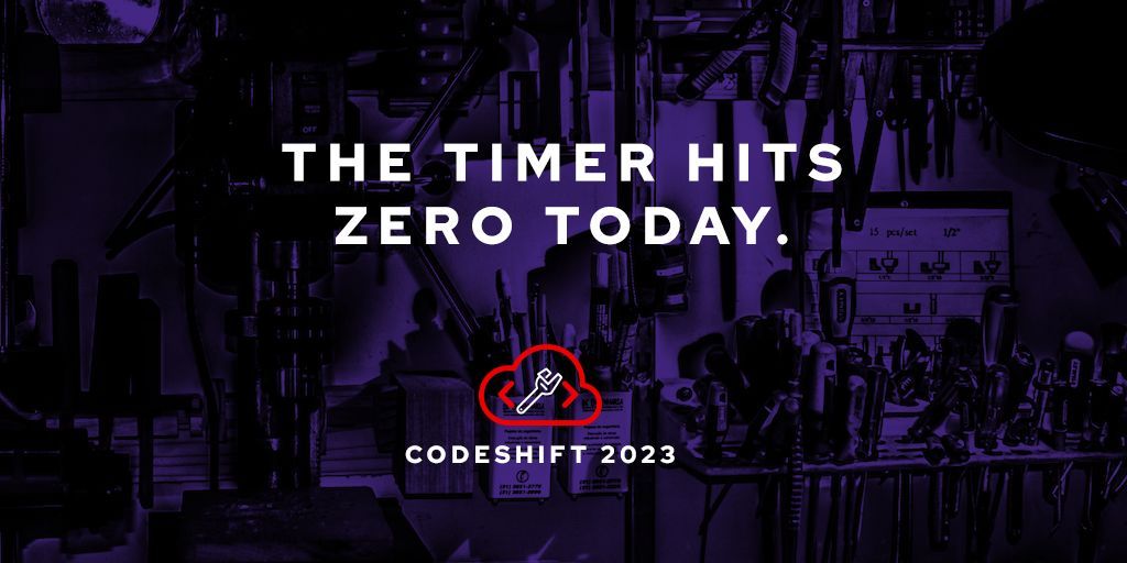 QuarkusIO's tweet image. Today is the last day to submit for your chance to win. You have until 5pm EST to submit to win the codeshift hackaton. Don't regret not submitting and helplessly watching someone else win.
Submit @ buff.ly/3PFeqEG
#CodeShift #OpenShift #cloudnative