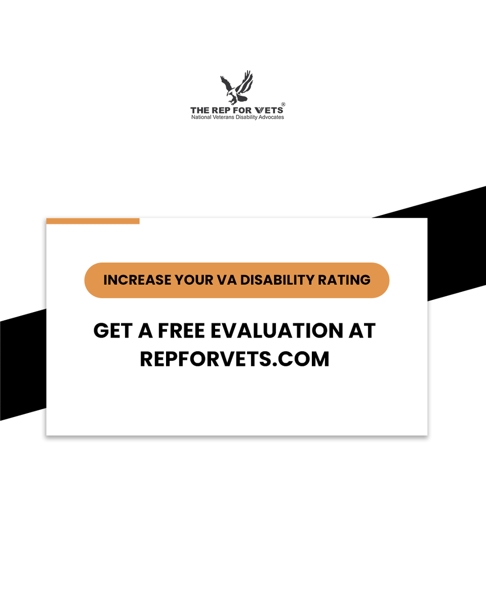 If you need help with this process, contact us to get a free evaluation! repforvets.com 

#therepforvets #agentorangesurvivor #veteranassistance #militarybenefits #disabilityclaims #veteranresources #veteranaffairs #militarysupport #veteranresources