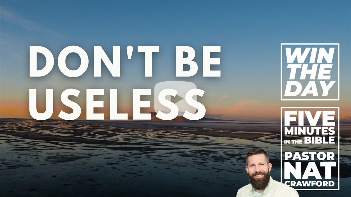 BacktotheBible's tweet photo. 📖 When will Jesus return? Can a person be sure? Join Pastor Nat as he aims to find the answers. https://t.co/yvB6j0pThX
#letsbelight #thirstforrighteousness #spiritualfitness
Win the Day is part of the spiritual fitness through our app, GOtandem. Download it today! https://t.co/4bWLLazynH
