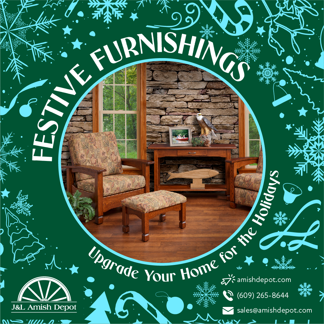 Celebrate the holiday season where style meets with practicality - delve into our indoor furniture collection today! 🎁✨ #EasthamptonHomeDecor #HolidayDecor #FunctionalFurniture #StyleMeetsComfort #FestiveFinds #NJHomeUpgrade