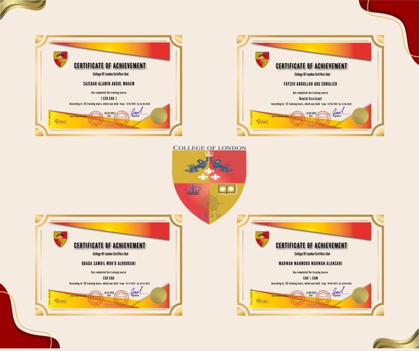 CollegeLondon1's tweet photo. 🎓Exciting news! Celebrating the success of Haneen Zeyad Abu-Khousa's students, certified trainer from COL1920. With expertise and dedication, Haneen delivers top-notch training, ensuring remarkable achievements. 🌟@DentalTechnology #AccreditedTrainer #Skills #Collaboration https://t.co/W3MxcCgNBc