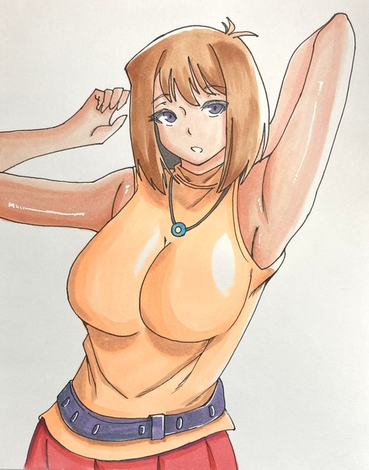 遊戯王|真崎杏子
#遊戯王 #真崎杏子 #コピックイラスト 