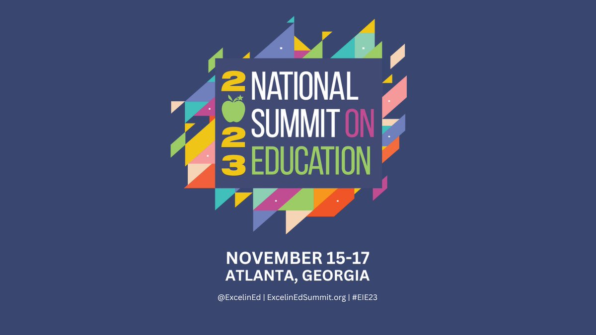 ExcelinEd's tweet image. Let&apos;s get this #EIE23 week started!
#MondayMotivation