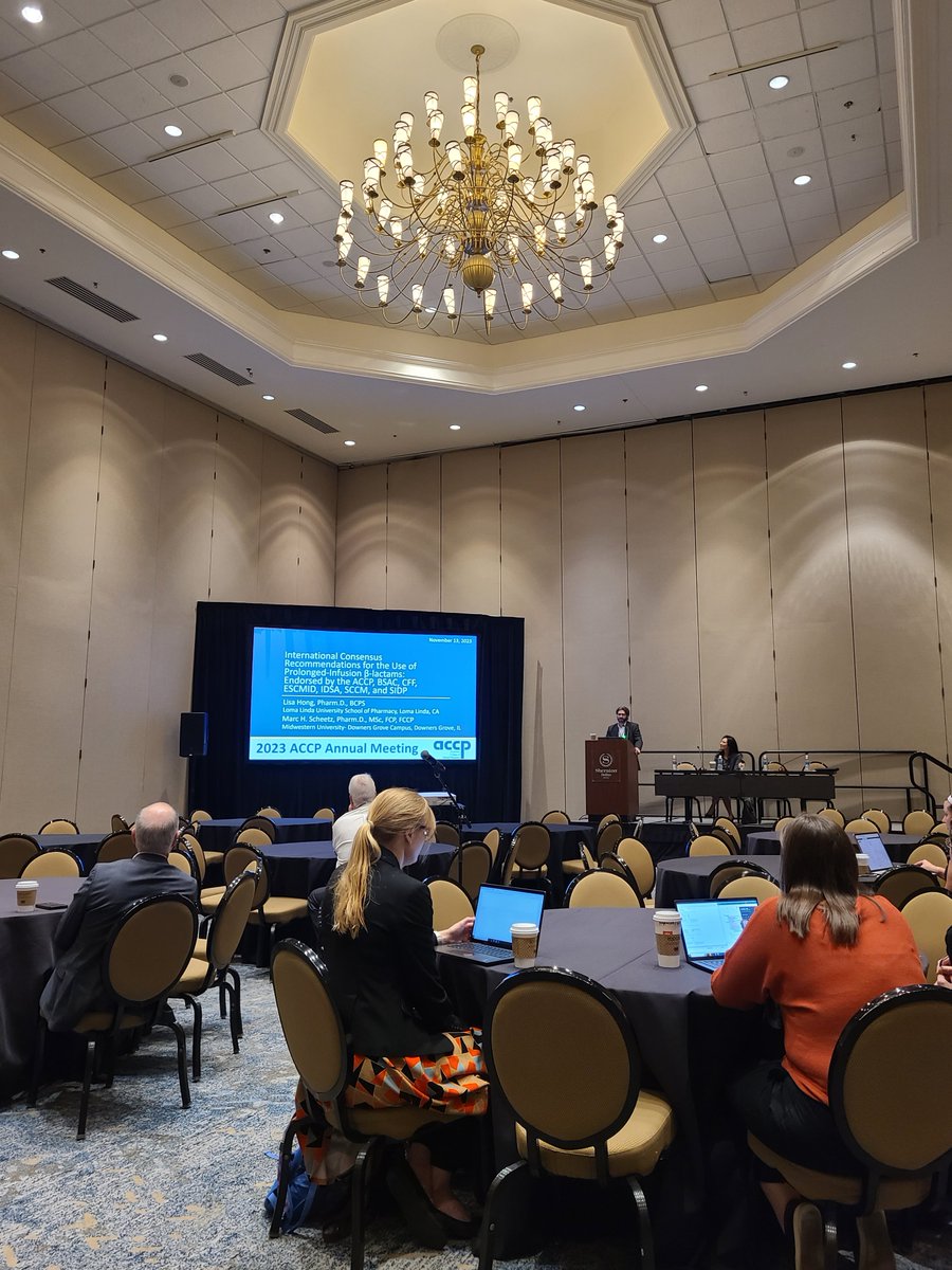 Getting the inside scoop <a href="/ACCP/">ACCP</a> from the experts about the new recommendations for the use of prolonged infusion beta-lactams <a href="/IDPharmacometrx/">Marc H. Scheetz</a> and Dr. Hong