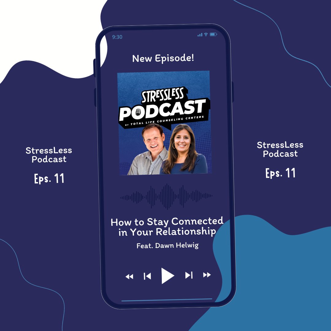 TotalLife's tweet image. A new episode of the StressLess podcast is out now! Tune in on Apple Podcasts or Spotify!

#podcast #podcastepisode #spotify #psychology #therapy #counseling #podcasting