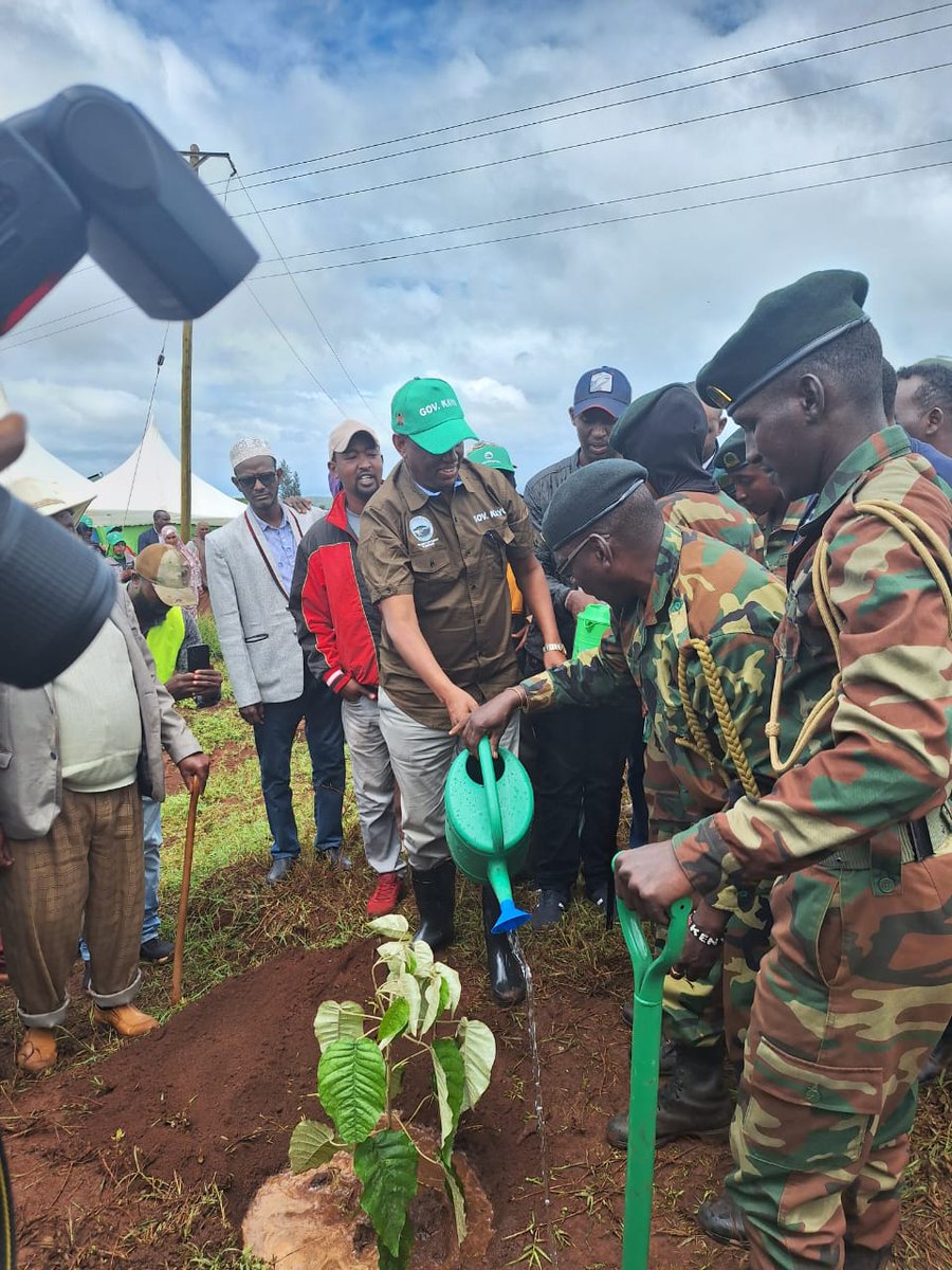 napo_kenya's tweet image. NaPO participated in the national tree planting day at Hulahula, Marsabit County under the theme "15 billion ni Wajibu wa kila Mkenya" and in line with Kenya's ambitious race towards achieving 30% National tree cover by 2032.