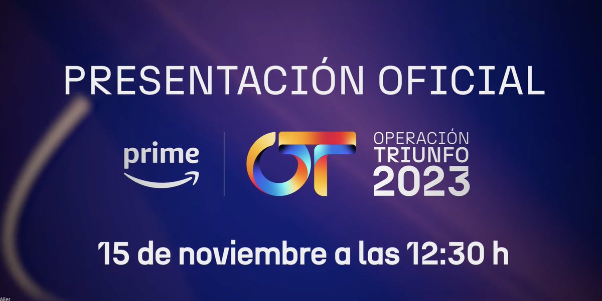 OT_Oficial's tweet photo. El 15 de noviembre a las 12:30h os esperamos a todos en nuestro Canal de Youtube 💙👉🏻 https://t.co/K3w4elt3js 🔔 https://t.co/kWIC1IWkId
