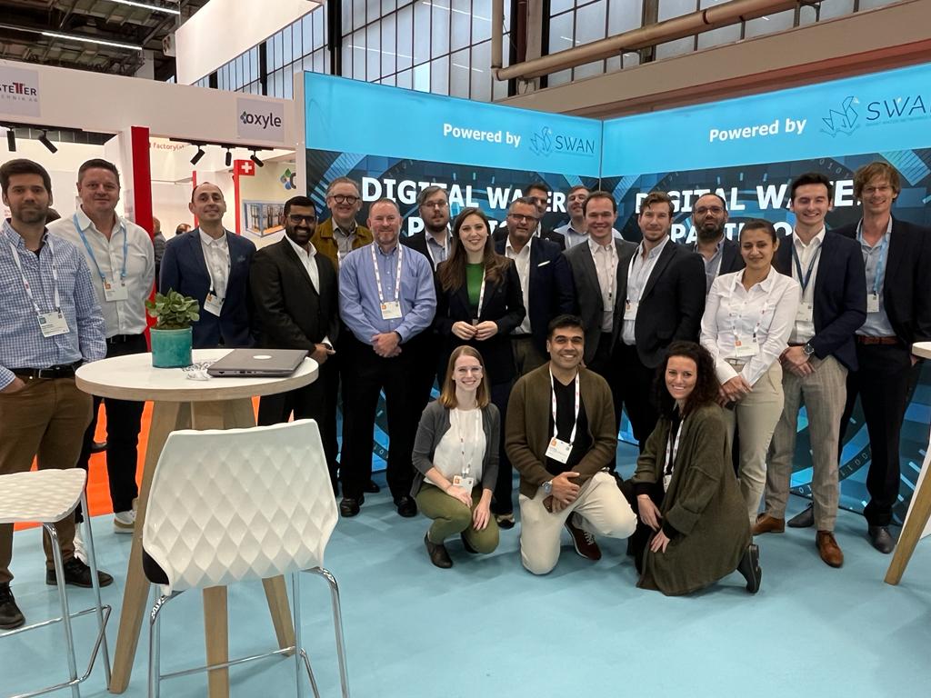 Check out the presentations and pictures of smiling faces from <a href="/Aquatech/">Aquatech</a> last week! swan-forum.com/publications/a… ft. Specific Energy, <a href="/BentleySystems/">Bentley Systems, Inc</a> , CyWat technologies, <a href="/pydroenergy/">PYDRO</a> , <a href="/infotiles/">InfoTiles Digital Water</a> , Waltero, <a href="/UDliveLtd/">UDlive</a> ,<a href="/NetmoreT/">Netmore Technology</a> ,@RHDHV ,<a href="/grundfos/">Grundfos</a>