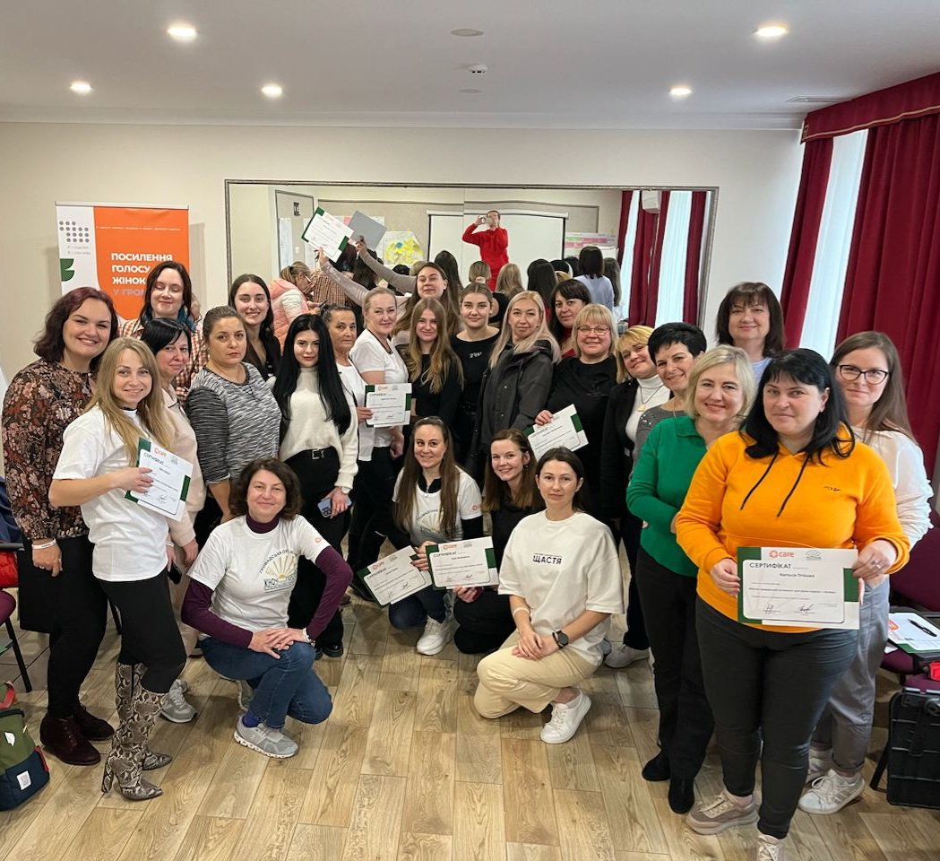 Completed the School of Public Activism for women leaders from local communities, which we organized with the support of <a href="/CARE/">CARE (care.org)</a>. During 5 days, were studying the principles of public leadership and immediately worked in groups on plans for the implementation of their ideas