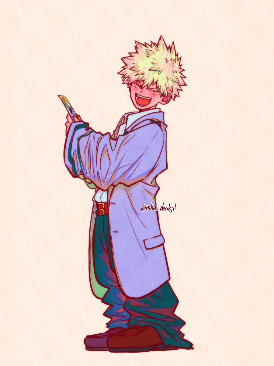 mha_deokjil's tweet photo. 『オールマイト大好き！』 https://t.co/rUalKaFIfq