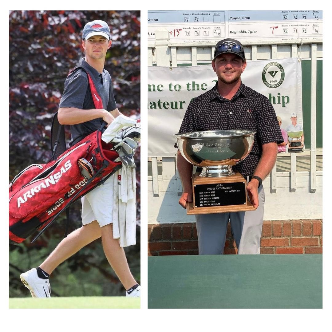 Former ASGA stars and Arkansas Razorbacks Luke Long and Wil Gibson each advanced through Stage 1of Korn Ferry Tour Qualifying School in October and are preparing for Stage 2 this week. Read it here: asga.org/about/news/for… @Luke_Long26 @wilgibson_ @RazorbackMGolf @KornFerryTour