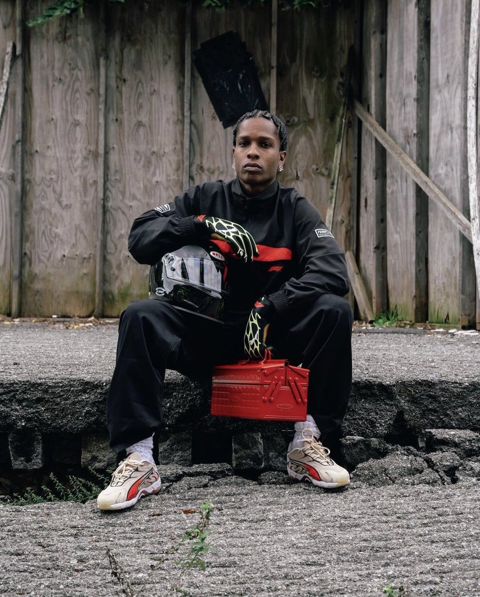mrsawge11's tweet photo. Puma x F1 Designed by A$AP Rocky ⚠️ #asaprocky https://t.co/f1oow6b49J