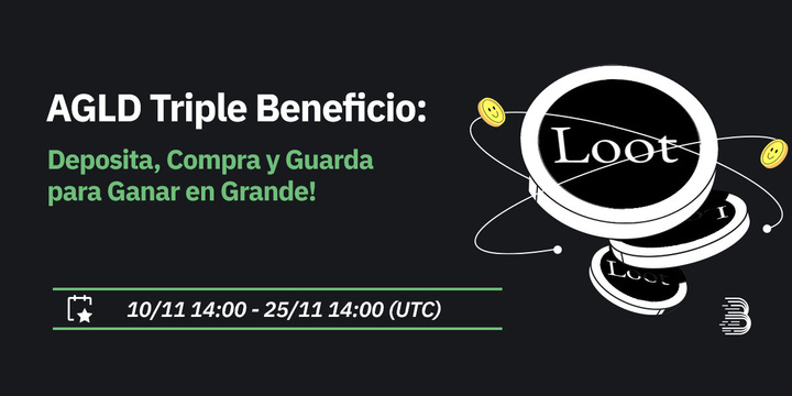 BitMart_es's tweet photo. 📣 ¡Atención BitMartians!
¡Llegó la campaña AGLD con triple beneficios!
💥 ¡Comparte con el hashtag #BITMARTAGLD !
10/11/2023 - 25/11/2023 (UTC)
👉 ¿Listo para operar?: https://t.co/skuJqiNt8D
💎 Más información: https://t.co/Zb8CgZwlMQ
#BITMARTAGLD #loot #AGLD #lootproject https://t.co/soQ9ZNumdz