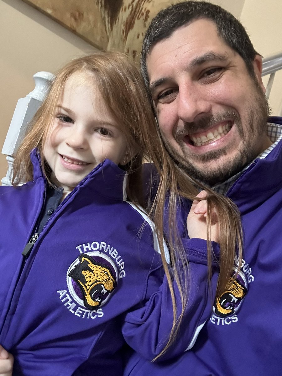 MrMacPES's tweet photo. #matchingmonday with my little girl! #IamATMSJaguar https://t.co/HdFoWuNkUZ