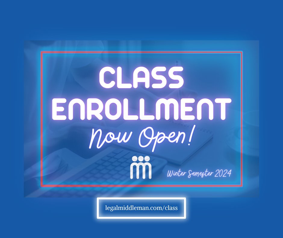 govkidmethod's tweet image. We are so excited to announce the Legal Middleman Method Class is now open for early-bird enrollment! Learn more and enroll here: legalmiddleman.com/class

#govkidmethod #govcon #governmentcontract #subcontractor #sba #LMM #legalmiddleman #governmentcontracts #smallbusiness