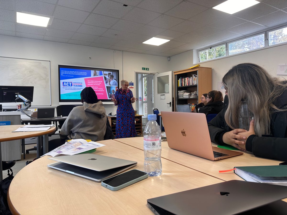 Thanks <a href="/ZoeBowden3/">Miss B's History</a> from <a href="/ACitizenshipT/">ACT</a> for delivering a fantastic session on ‘Checking for understanding in CE’!  Students found it super helpful!