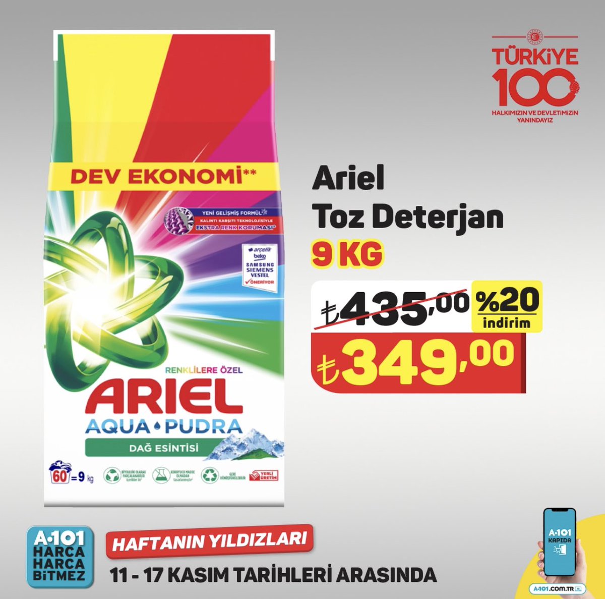 💢 A101 - 12.000 'i Aşkın Şubesi ile
BOYKOT Filan Dinlemiyor.

Şimdi de İsrail 'in Logosunu Taşıyan,
Ordusuna Maddi Destek Veren,
Askerlerinin Kıyafetini Yıkamaya
Kadar Sponsorluk Yapan Ariel'e
Kampanya'ya Devam Ediyor.

#A101eCiddiBoykotZamanı