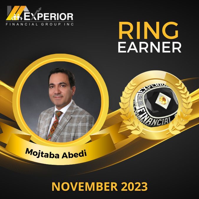 _Experior_'s tweet photo. ππWe're sending a huge Congratulations to Executive Director, Mojtaba Abedi, our newest Ring Earner in November 2023! Read more about his success on our blog: https://t.co/3akid6n23a #ExperiorFinancialGroup #RingEarner https://t.co/I17m8dhLxR
