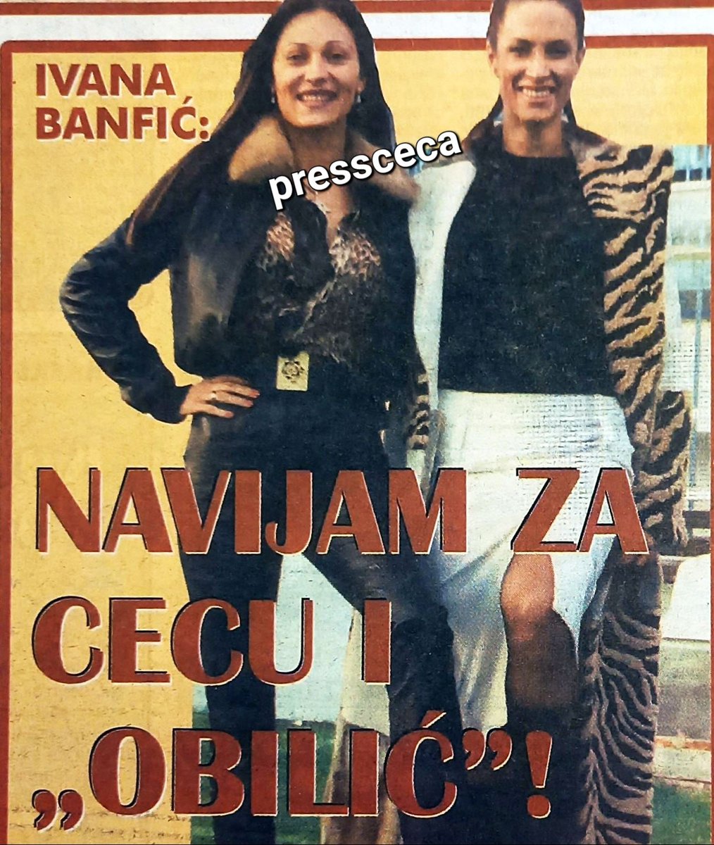 PressCeca's tweet photo. 📌 Posetu hrvatskih pop pevača Ivane Banfić i Sandija Cenova ispratili su brojni mediji, a među njima i ID press. 🧾
#Ceca #Ceca2001 #CecaRažnatović #IvanaBanfić #SandiCenov https://t.co/22JzoJLRmp