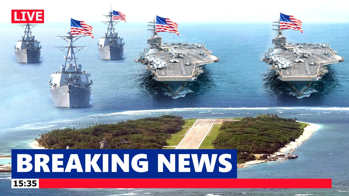 USMilitarySystm's tweet photo. High Tension! USS Ronald Reagan pulls into the Philippines amidst tensio... https://t.co/xTcV1q5uO2 https://t.co/dkCHhgfr9N