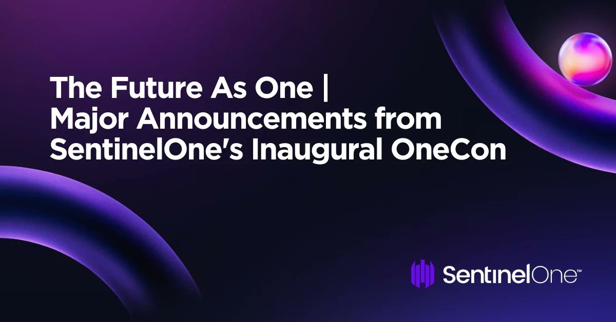 SentinelOne's tweet photo. 🌴 🍊 Here's a round-up of all of the highlights from #OneCon23, our first ever-customer conference. In our latest blog post, learn all about newly announced integrations, solutions, and features, as well keynote sessions from our CEO, Tomer Weingarten, @C_C_Krebs, @alexstamos, and more. https://t.co/kusw0xngkD