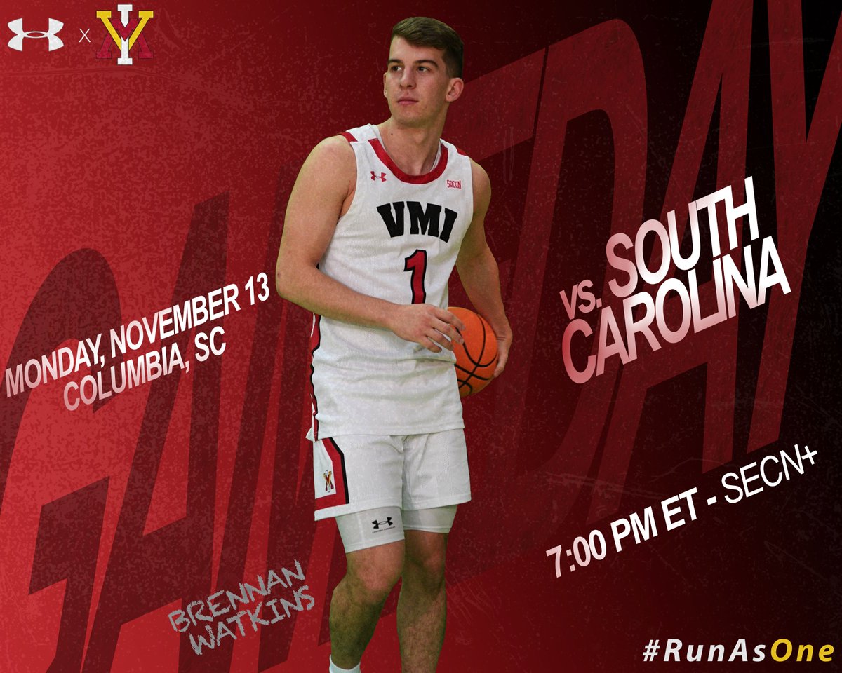Big-time game tonight - let's go, VMI! #RahVaMil