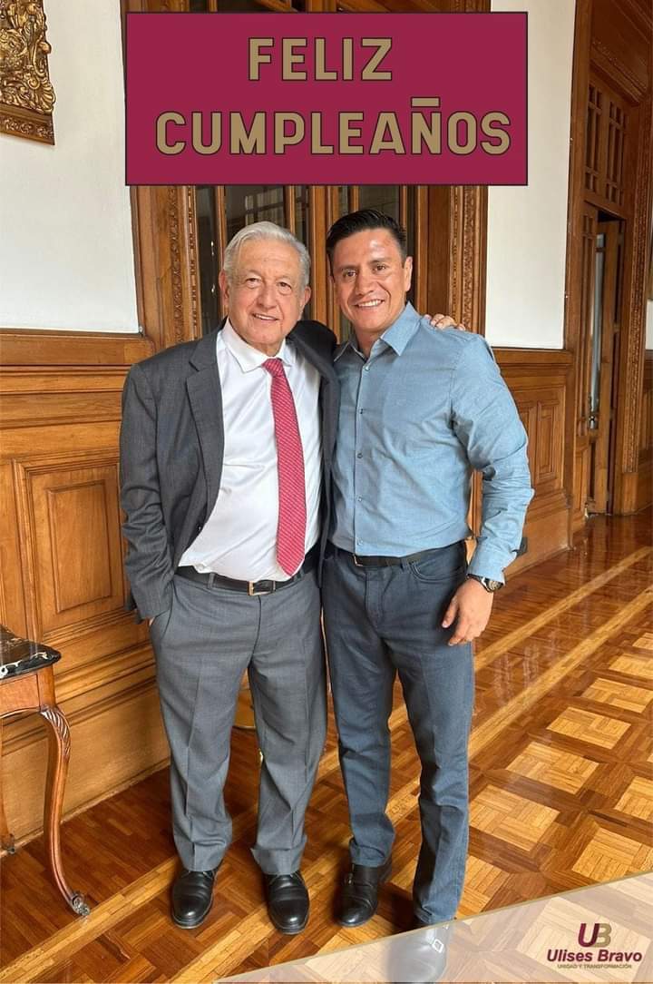 Feliz cumpleaños sr presidente <a href="/lopezobrador_/">Andrés Manuel</a> desde Morelos reciba un fuerte abrazo y nuestros mejores deseos y que siga la transformación de México. 🎂 Amor con amor se paga.