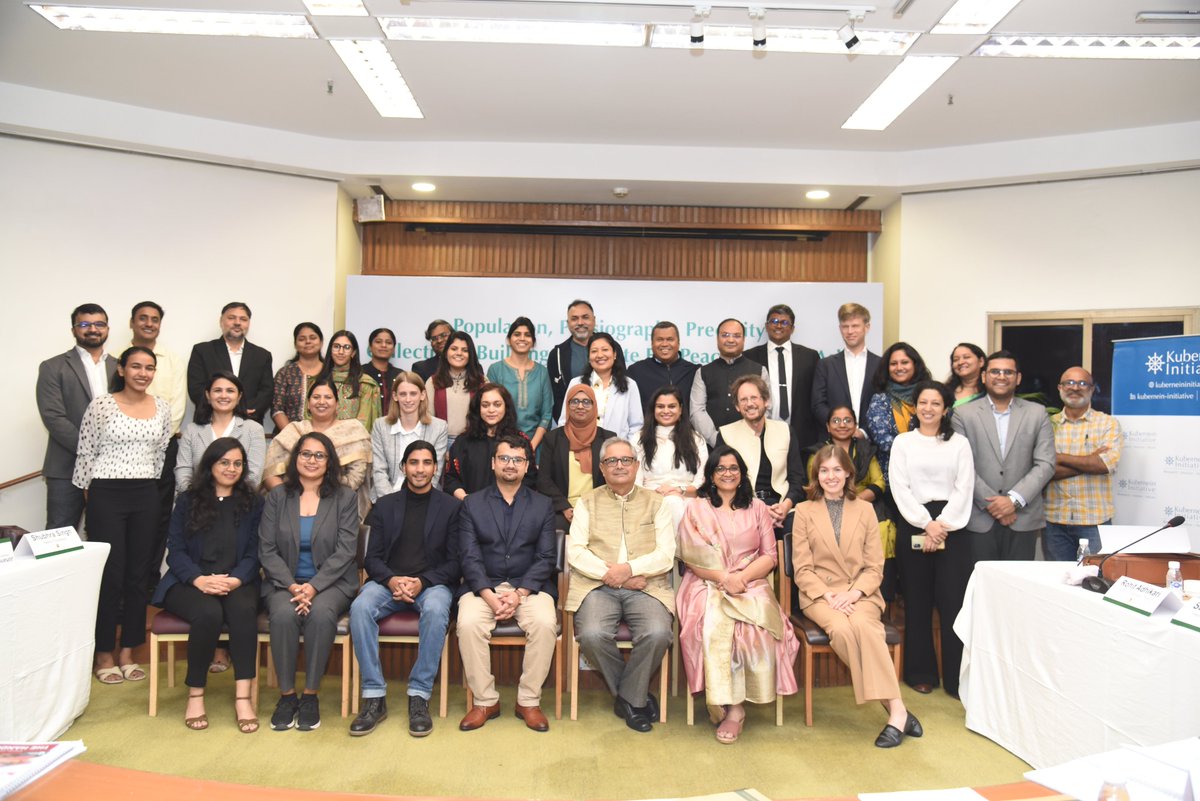 The workshop Population, Physiography, Precarity: Collectively Building a Climate for Peace in South Asia was held by @adelphi_berlin & @Kubernein in India. ➡️Participants discussed challenges, opportunities and highlighted the need for a regional response to climate impacts.