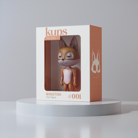 Introducing Winston #001 the first IRL
Kups Figure. 

Available to all Kups holders soon.

We are more than just coffee ☕️